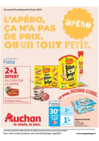 Prospectus Auchan GRASSE : L'apéro, ça n'a pas de prix. Ou un tout petit.