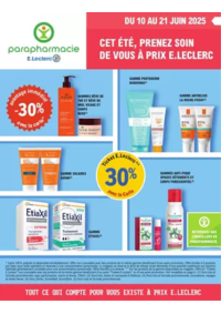 Prospectus Parapharmacie E.Leclerc CONFLANS EN JARNISY : Prospectus préparation Vacances