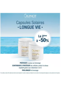 Prospectus Guinot CONDOM : Capsules Solaires Le 2ème à -50%