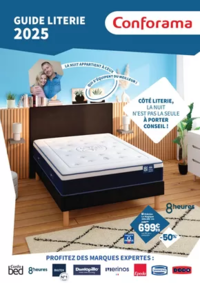 Prospectus Conforama BERGERAC : Guide Literie Conforama 2025