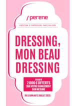 Prospectus Perene : Jusqu'à 2 000 € offerts sur votre rangement sur mesure du 3 juin au 12 juillet 2025