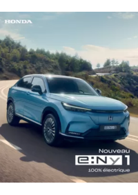 Prospectus Honda France GISORS : Nouveau e : Ny1 100% électrique