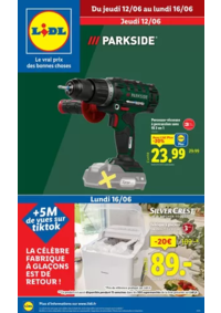 Prospectus Lidl SAINT MARCELLIN : Ne manquez pas les bonnes affaires bricolage et mode chez Lidl !