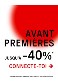 Prospectus Citadium Paris Caumartin : Avant-Premières jusqu'à -40 %