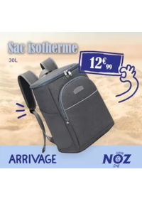 Prospectus NOZ Saint-Genis-Pouilly : ARRIVAGE Sac isotherme