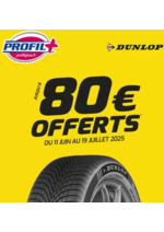 Promos et remises  : Du 11 juin au 19 juillet 2025, profitez de l’opération nationale Dunlop
