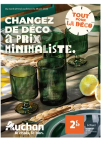 Prospectus Auchan SARCELLES Division Leclerc : Changez de déco à prix minimaliste