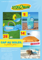 Prospectus stokomani : CAP AU SOLEIL à petits prix !