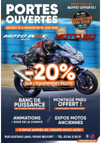 Prospectus Moto Axxe VILLEJUIF : Portes ouverts