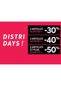 Prospectus distri-center Franqueville-Saint-Pierre : Distri Days