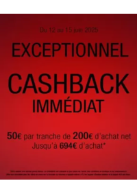 Prospectus MAUBOUSSIN LILLE : Offre CASHBACK