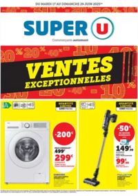 Prospectus Super U BRUNSTATT : Ventes exceptionnelles