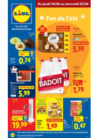 Prospectus Lidl VERNOUILLET : Retrouvez une gamme de produits pour vos repas d'été, toujours à prix Lidl !