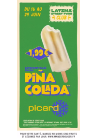 Prospectus Picard SAINT LEONARD : Pina Colada