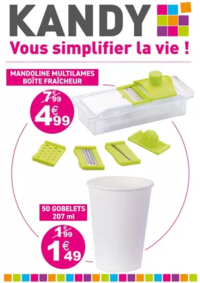 Prospectus KANDY LE CATEAU : Vous simplifier la vie !