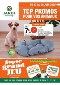 Prospectus Jardi E.Leclerc MENNEVAL-BERNAY : Top promos pour vos animaux