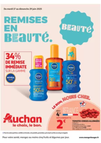 Prospectus Auchan NOYON : Remises en beauté