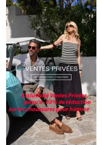 Prospectus Finsbury RENNES : Exclusivité Ventes Privées, jusqu'à -50% de réduction sur les chaussures pour homme.