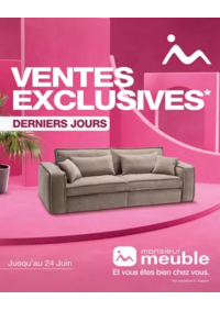 Prospectus Monsieur meuble SALON DE PROVENCE : Ne manquez pas cette opportunité, elle s’arrête le 24 juin
