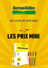 Prospectus Bureau Vallée - Epinal : Les Prix Mini