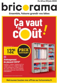 Prospectus Bricorama DECAZEVILLE : Ça vaut le coût !