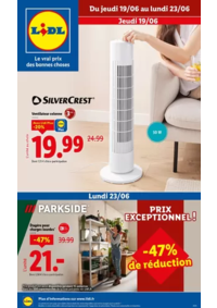 Prospectus Lidl TRELAZE : Paddle, maillots de bain, crèmes solaires... Préparez vos prochaines vacances chez Lidl !