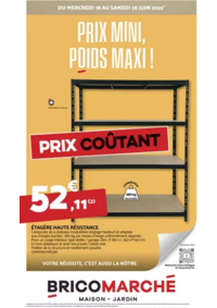 Prospectus Bricomarché LE CENDRE : Bricomarché Prix Mini, Poids Maxi !