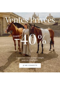 Prospectus Yves Delorme PERPIGNAN : Ventes Privées jusqu'à -40%