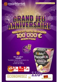Prospectus CocciMarket ATHIS MONS : GRAND JEU ANNIVERSAIRE