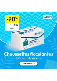 Prospectus irrijardin PORTET SUR GARONNE : Chaussettes floculantes