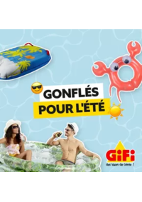 Prospectus Gifi ARLES : Petits ou grands, soyez gonflés pour l'été !