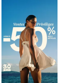Prospectus Darjeeling Lingerie BEGLES : Ventes privilèges -50%