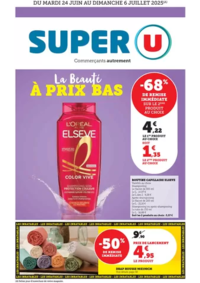 Prospectus Super U ANNONAY : Spécial Beauté