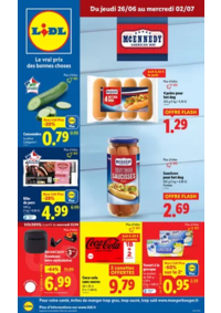 Prospectus Lidl ST BRIEUC : Hot-dogs, popcorn, pancakes… Lidl vous emmène aux USA avec des saveurs 100% américaines !