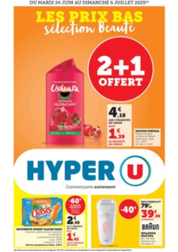 Prospectus Hyper U MAYENNE : Spécial Beauté