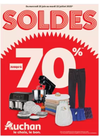 Prospectus Auchan BEAUVAIS : SOLDES : jusqu'à -70% !
