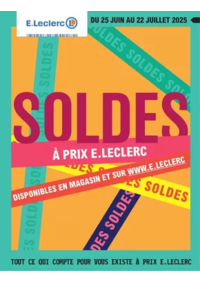 Prospectus E.Leclerc PAU : SOLDES DETE