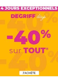 Prospectus Dégriff'Stock VALENCE : 4 jours exceptionnels