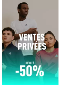 Prospectus Le Coq Sportif Roppenheim : Ventes Privées jusqu'à -50%