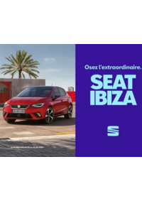 Prospectus Distributeur et Point Service SEAT SAINT DOULCHARD : SEAT Ibiza