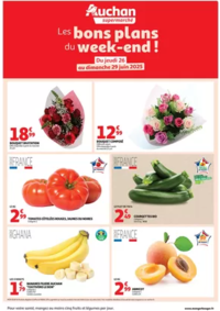 Prospectus Auchan Supermarché Launaguet : Les bons plans du week-end dans votre super !