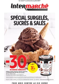 Prospectus Intermarché Super Le Mayet de Montagne : S27 - R5 - SURGELES SUCRES SALES