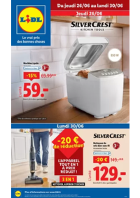 Prospectus Lidl FAULQUEMONT : À l'occasion des soldes, retrouvez chez Lidl de nombreux produits à prix réduits