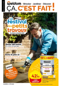 Prospectus Weldom AVALLON : Le festival des petits travaux