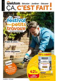 Prospectus Weldom LINSELLES : Le festival des petits travaux