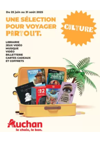 Prospectus Auchan VILLEBON SUR YVETTE : Une sélection pour voyager partout