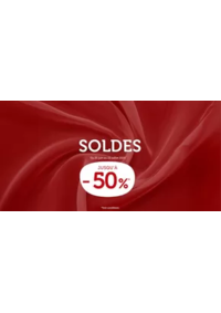 Prospectus Mondial Tissus SAINT HERBLAIN : SOLDES jusqu'à -50 %