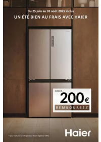 Prospectus Boulanger Trélissac : OFFRE HAIER : jusqu'à 200€ remboursés !