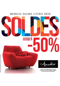 Prospectus L'ameublier VRINES : L’été est là… et votre intérieur aussi mérite sa dose de soleil !