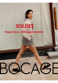 Prospectus Bocage LABEGE : Happy Hours -20% supplémentaire